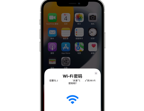 波密苹果15维修店分享iPhone15如何共享Wi-Fi密码 